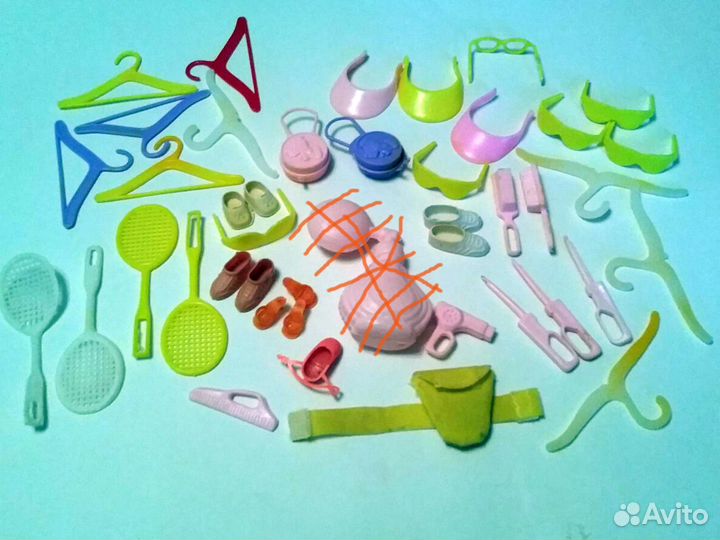 Куклы,Барби,Кен,Санди аксессуары для кукл 90х