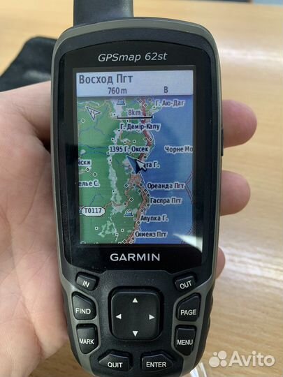 Навигатор Garmin gpsmap 62st