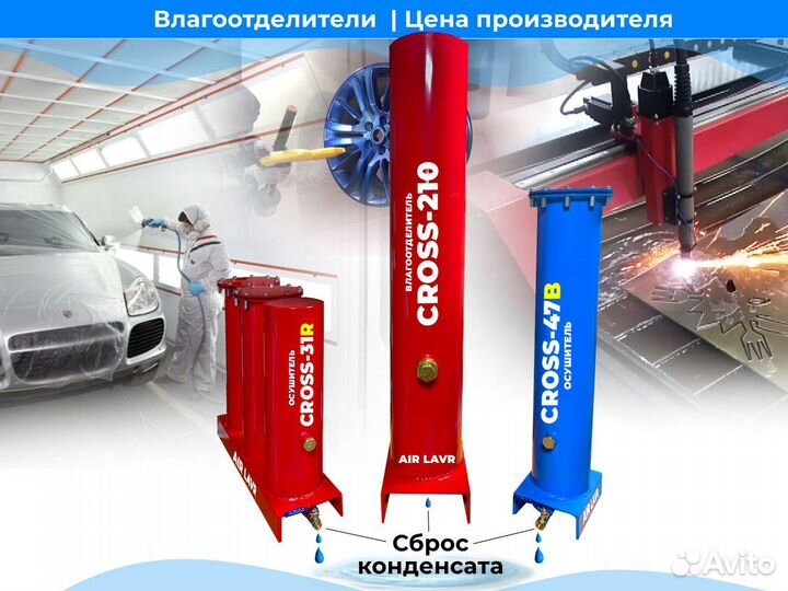 Блок подготовки воздуха для компрессора