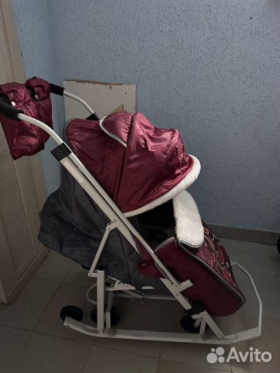 Коляска санки