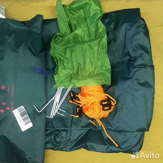 Тент туристический tramp 4х6