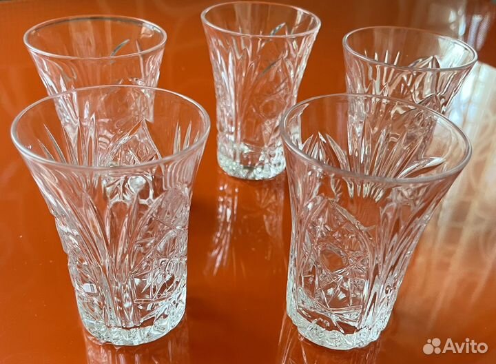 Хрусталь кружки, фужеры, стопки