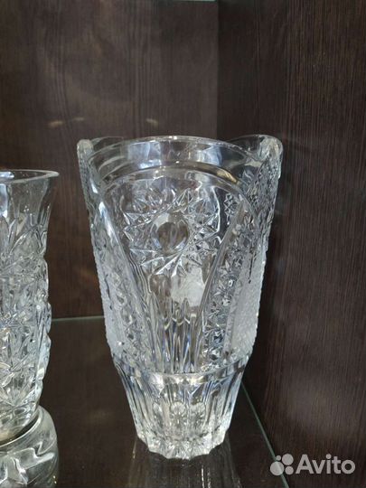 Вазы хрусталь из СССР
