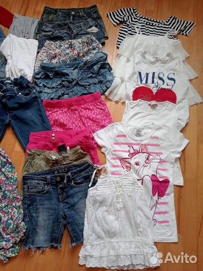 Вещи пакетом 7-8 лет