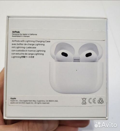 Наушники apple airpods 3