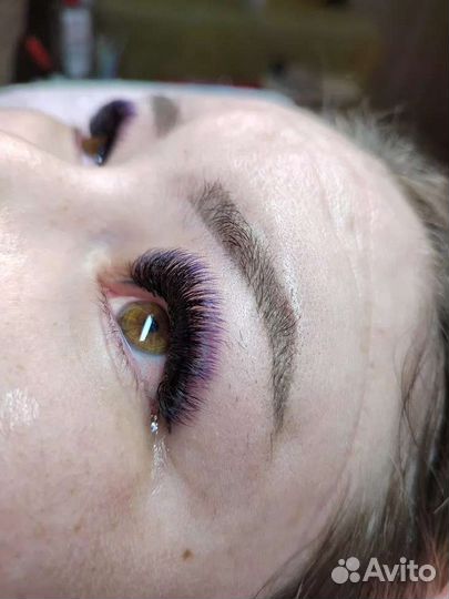 Наращивание и ламинирование ресниц,брови