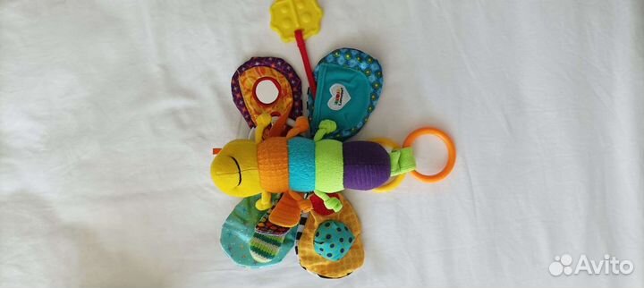 Развивающие игрушки, светлячок Фредди, Lamaze