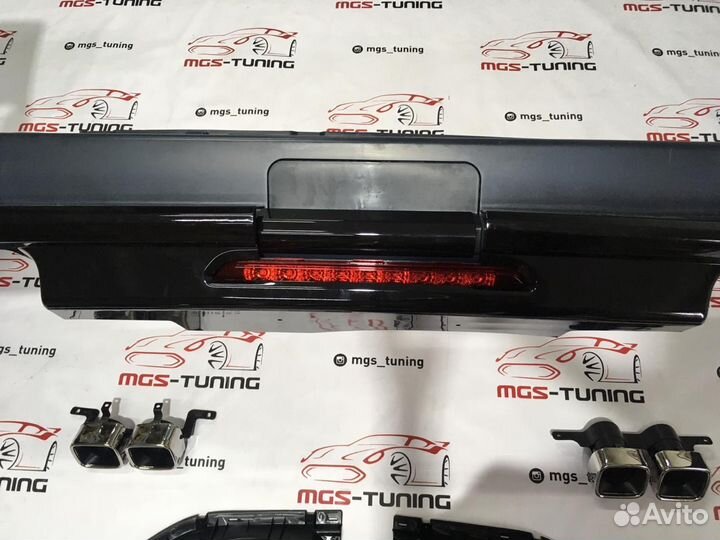 Обвес в стиле Lexus на Toyota Land Cruiser 200