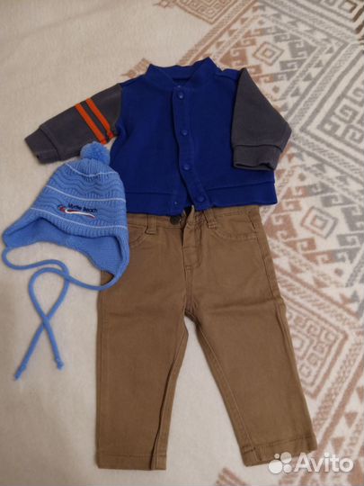 Одежда на мальчика пакетом 3-9 мес