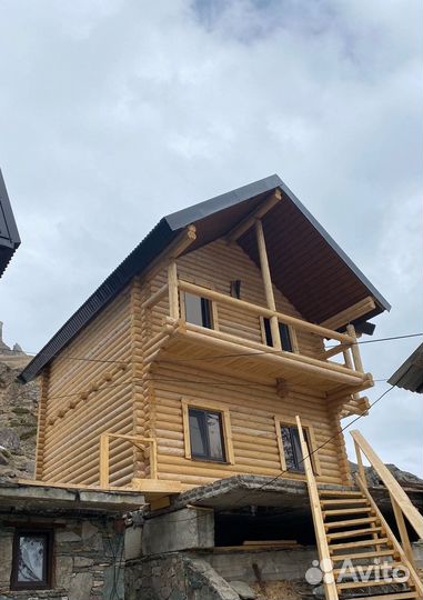 Сруб дом баня