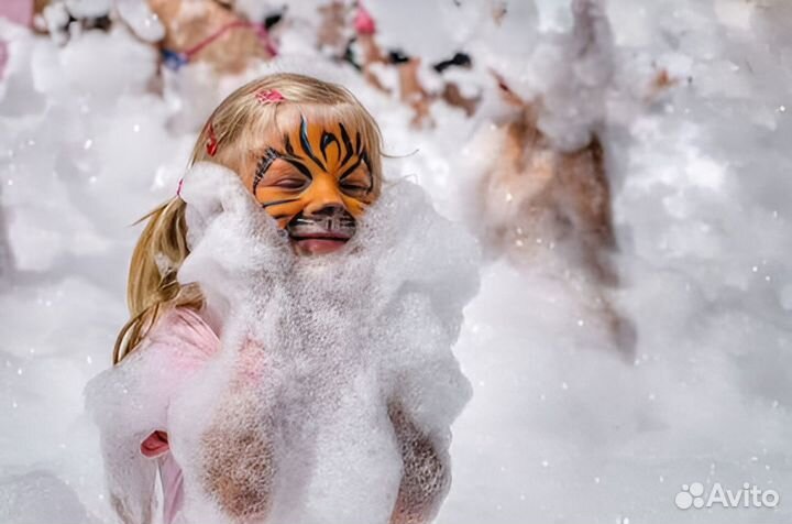 Пенное шоу / Аниматоры / Пляжная Вечеринка