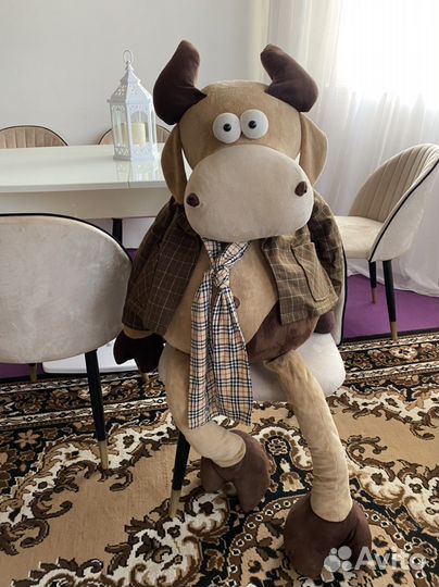 Мягкая игрушка Бык