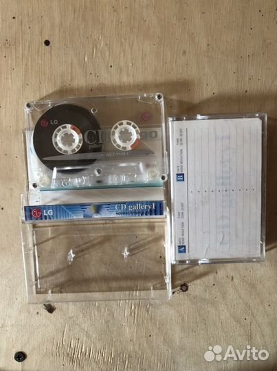 Аудиокассета новая чистая