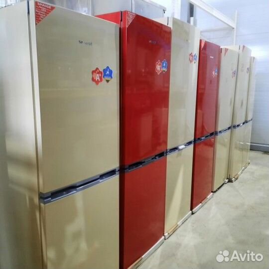 Холодильник двухкамерный Snaige RF56SG-P5RP27 крас