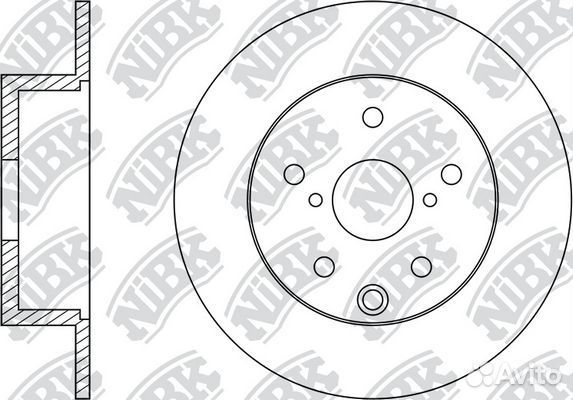 Диск тормозной