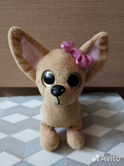 Мягкие игрушки, единорог, собачка с сумкой