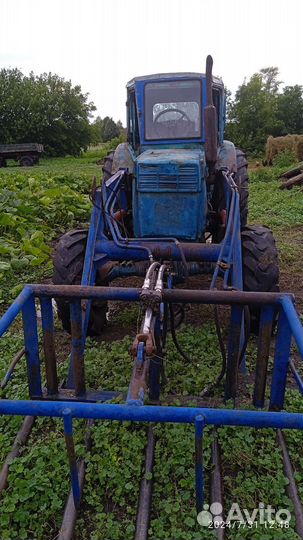 Трактор ЛТЗ Т-40 с КУН, 1988