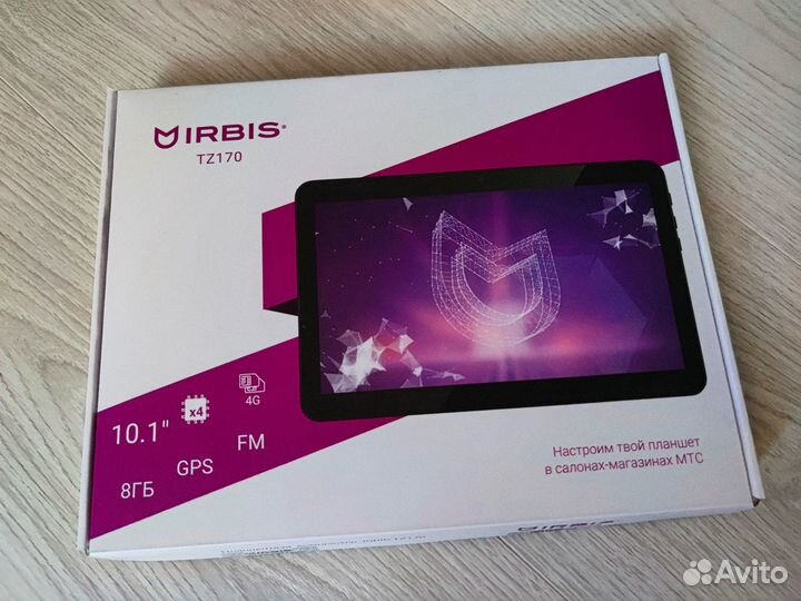 Продам Планшет Irbis 4G/LTE с большим экраном