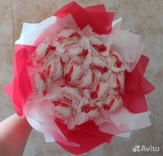 Вкусный сладкий букет рафаэлло подарок девушке