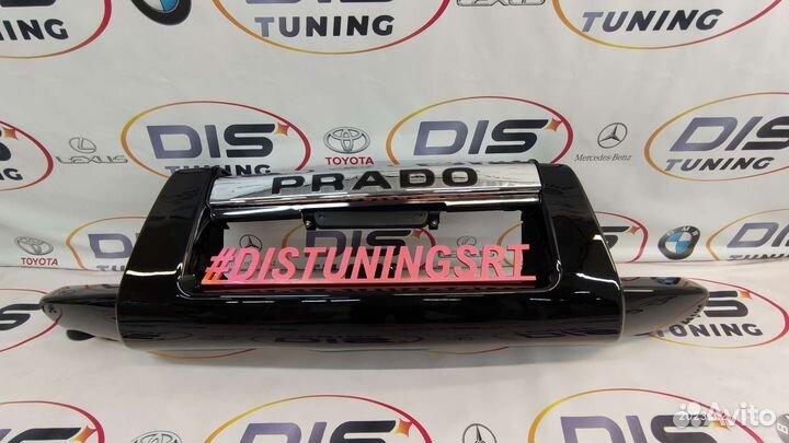 Кенгурятник Toyota Land Cruiser Prado 120 black