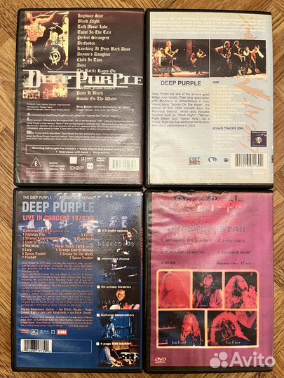 Deep Purple DVD 14 шт.+ Rainbow, Nightwish и др