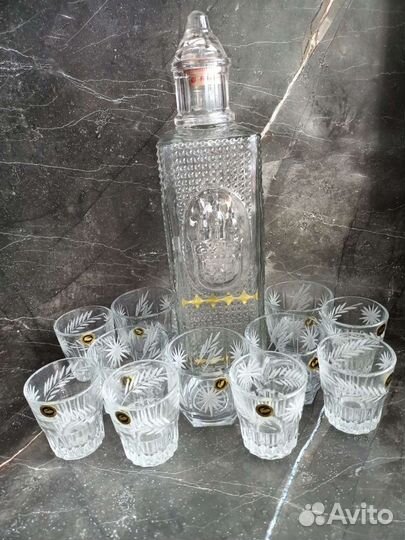 Гусь-хрустальный набор