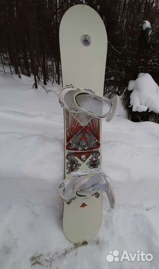 Сноуборд Burton + крепление Burton custom