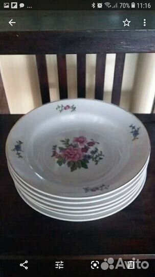 Тарелки Дулево 6шт