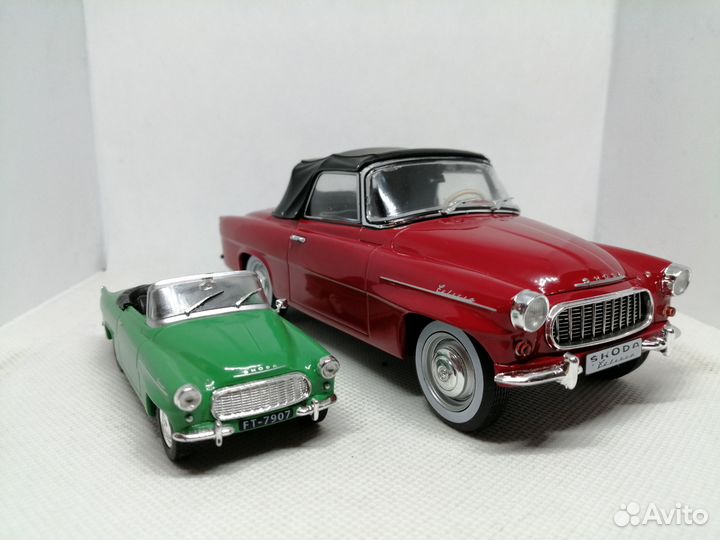 Модель Skoda Felicia Cabriolet 1959 в масштабе1:24