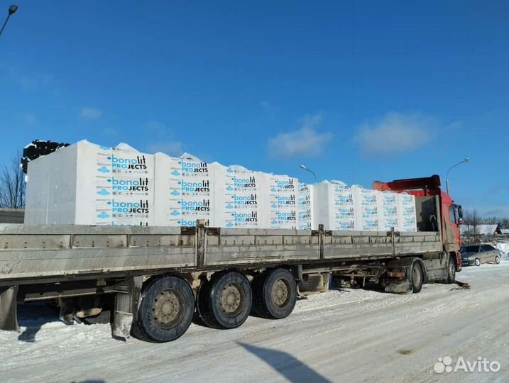 Блоки из газобетона производства Бонолит