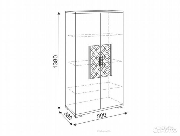Гостиная Тиффани белая