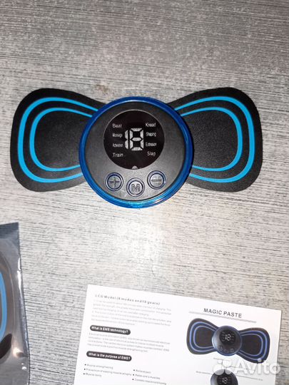 Мини масажёр микротоковый,миосимулятор