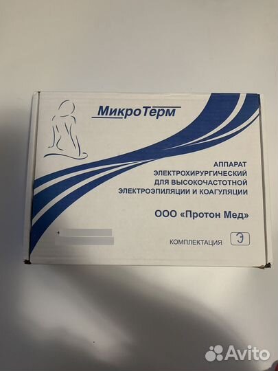 Аппарат для электроэпиляции микротерм