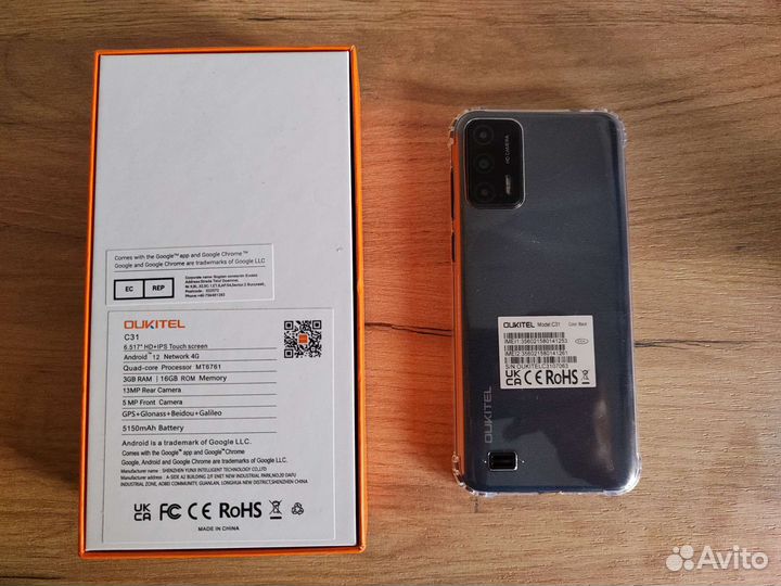 OUKITEL C31, 3/16 ГБ