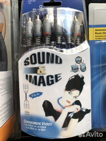 Кабели Component video 3RCA-3RCA