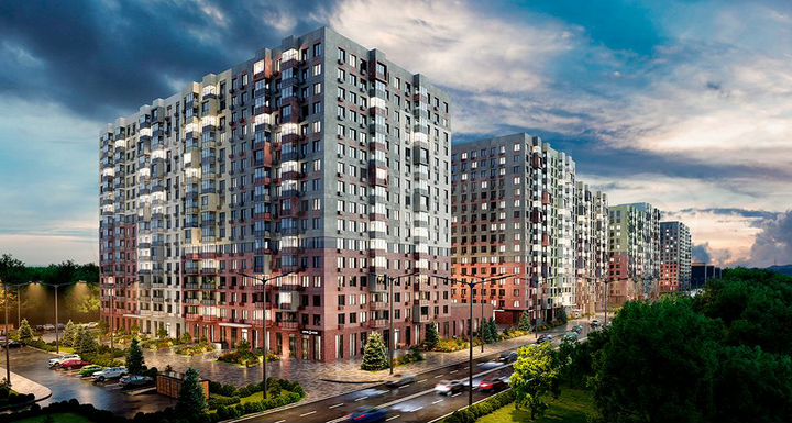 2-к. квартира, 51,8 м², 6/16 эт.