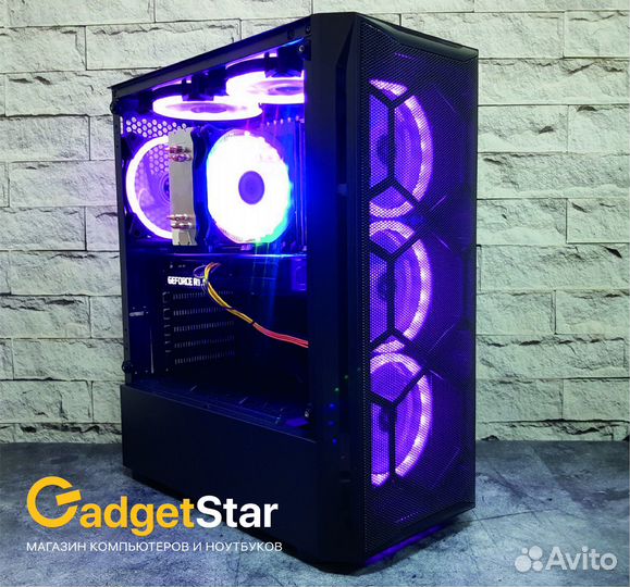 Игровой Компьютер на Core i7, GTX 1660,16Gb, SSD