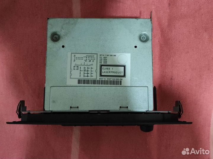 Штатная магнитола seat altea 2008года