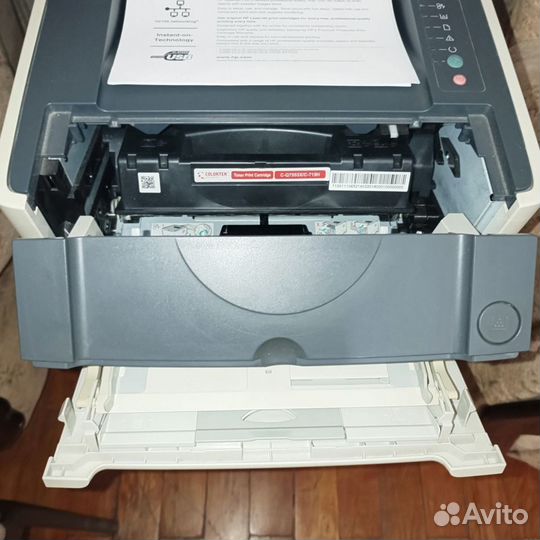 Принтер лазерный HP LaserJet P2015dn +нов.картридж