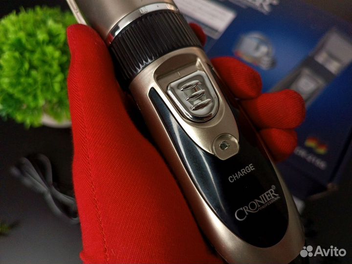 Машинка для стрижки волос беспроводная Cronier