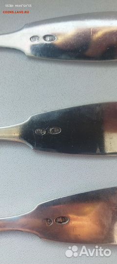 Серебряные столовые ложки