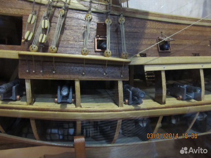 Продается модель корабля San Giovanni Battista