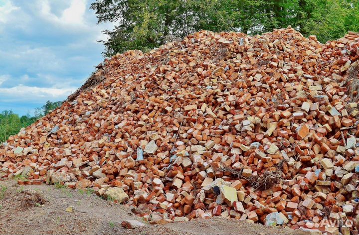 Битый кирпич доставка