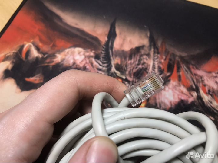 Сетевой LAN кабель 6,5м
