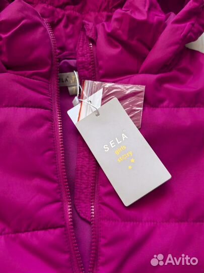 Куртка демисезонная, Sela для девочки на 7 лет