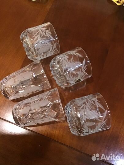 Рюмки хрустальные СССР