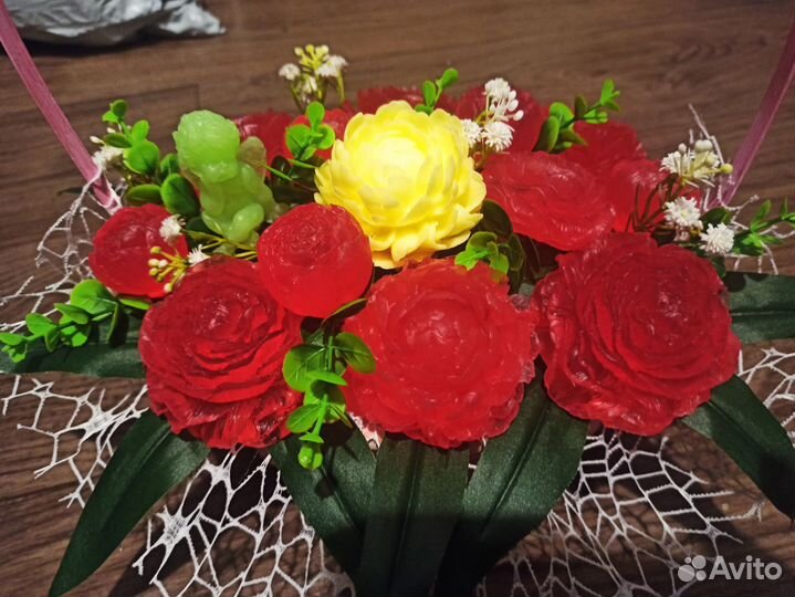 Мыло ручной работы букеты