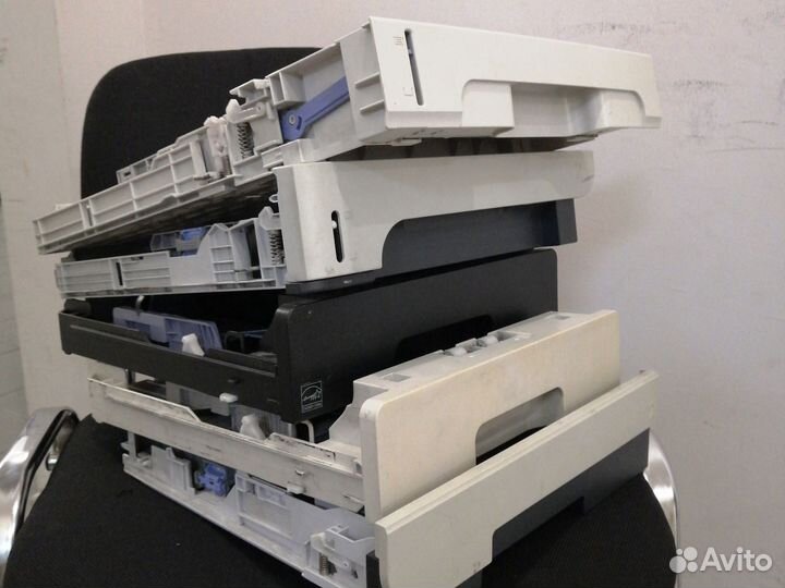 Столы сканера, Лотки