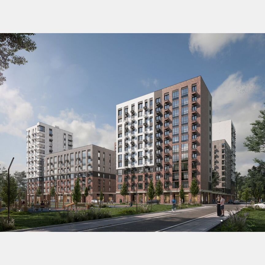 1-к. квартира, 36,4 м², 13/17 эт.