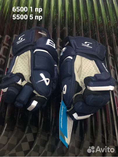 Bauer Mach сине-белые 14